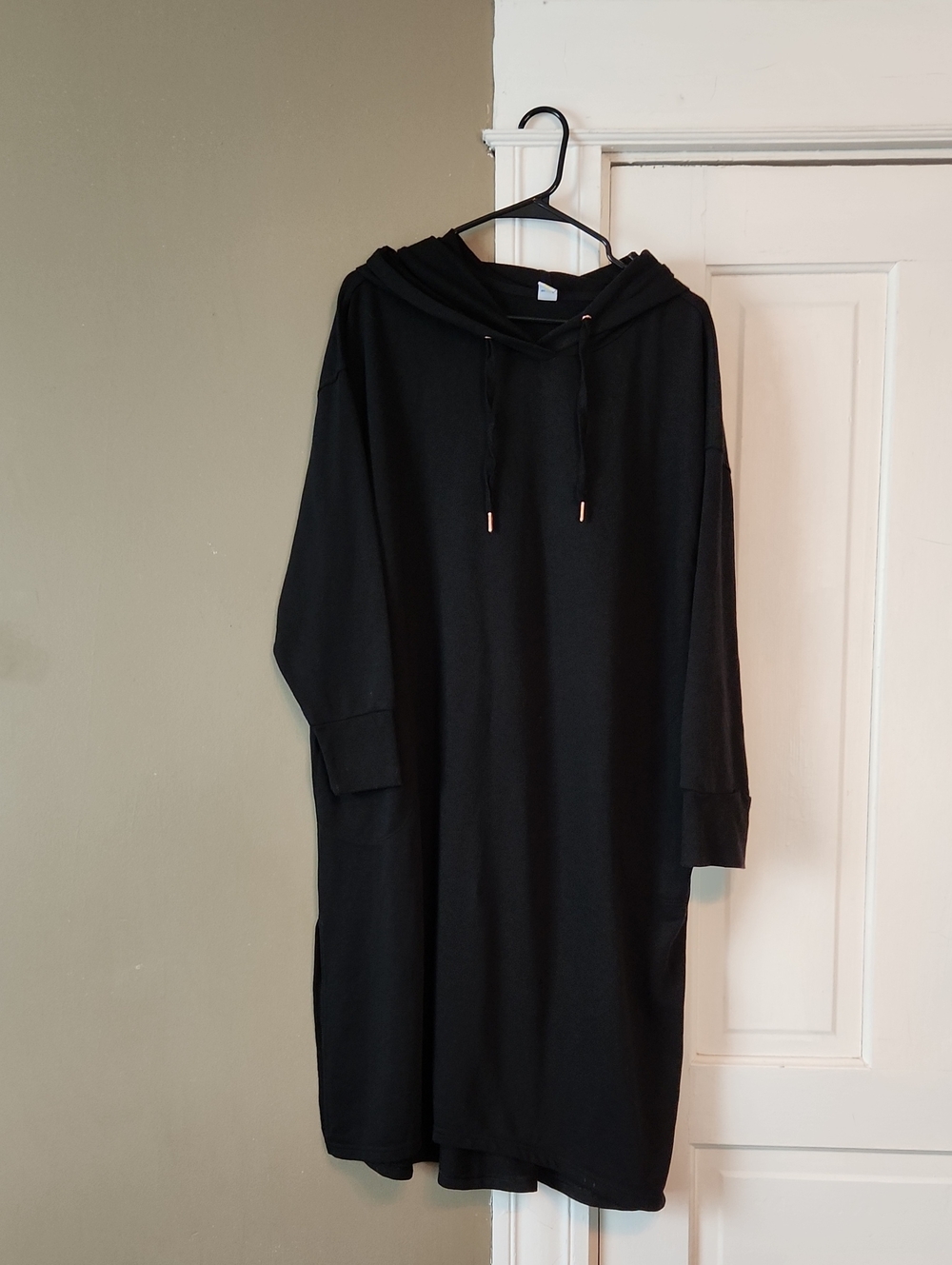 Old Navy Black Hoodie Dress